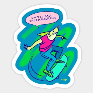 Still Rad Sticker